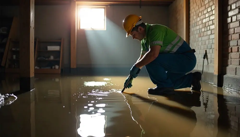 Professional water damage restoration services in Bath, IN